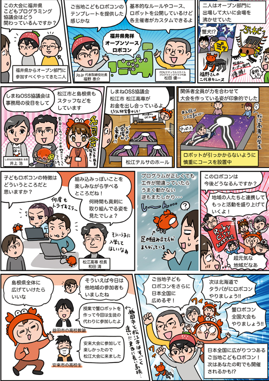 その24「 Ruby City MATSUEからお届け！　第1回 Matz葉がにロボコンに行ってみた」（Vol.65 No.4）